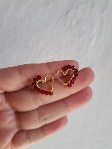 Broquel Corazón Rojo