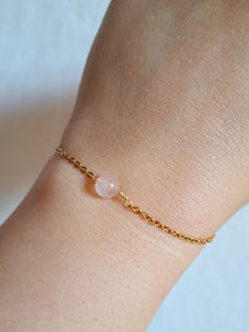Pulsera Cuarzo Rosa