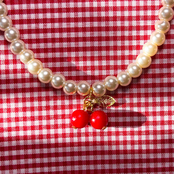 Collar Perlas Cherry