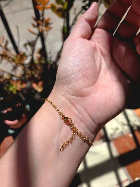 Pulsera Flores Negras