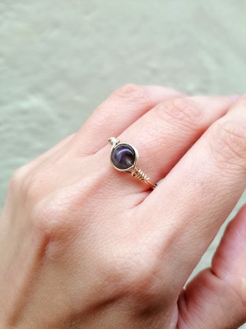 Anillo Amatista